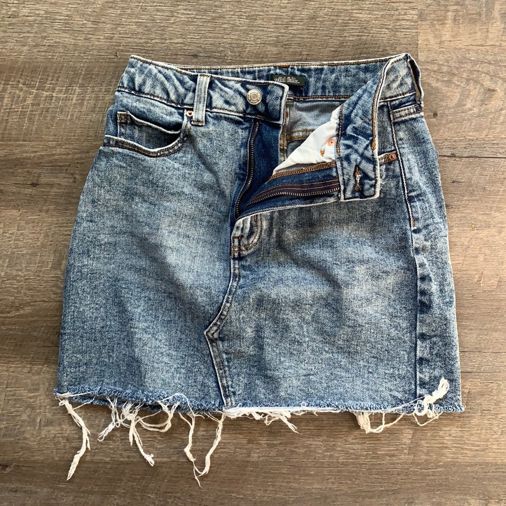 Jean skirt